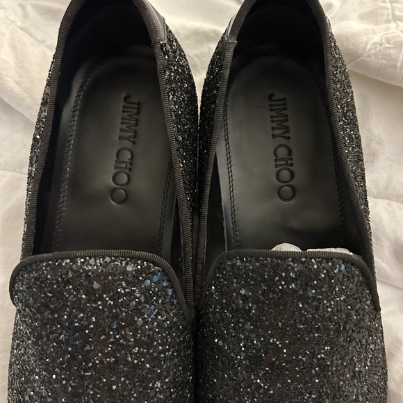 Men’s Jimmy Choo black sequent slip/on loafers size 11.5 NEW - Picture 7 of 7
